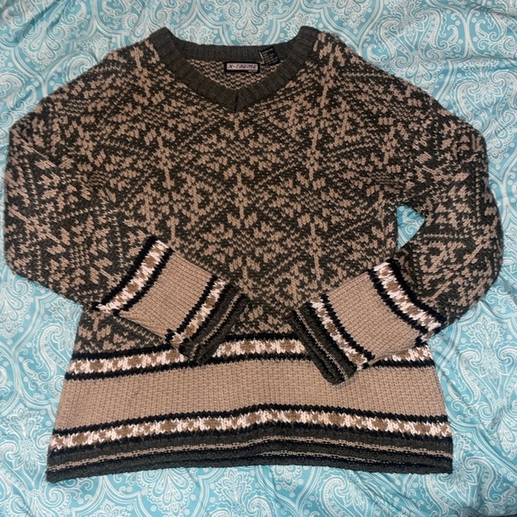 Vintage Y2K knit sweater - Picture 1 of 4